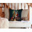 Coussin Doberman Pinscher and Santa Claus-101410357