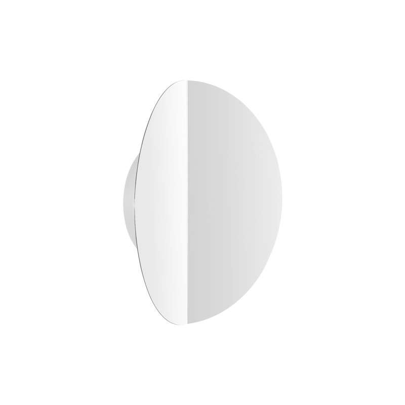 Keef LED Armed Sconce, Polished Nickel, Polished Nickel
