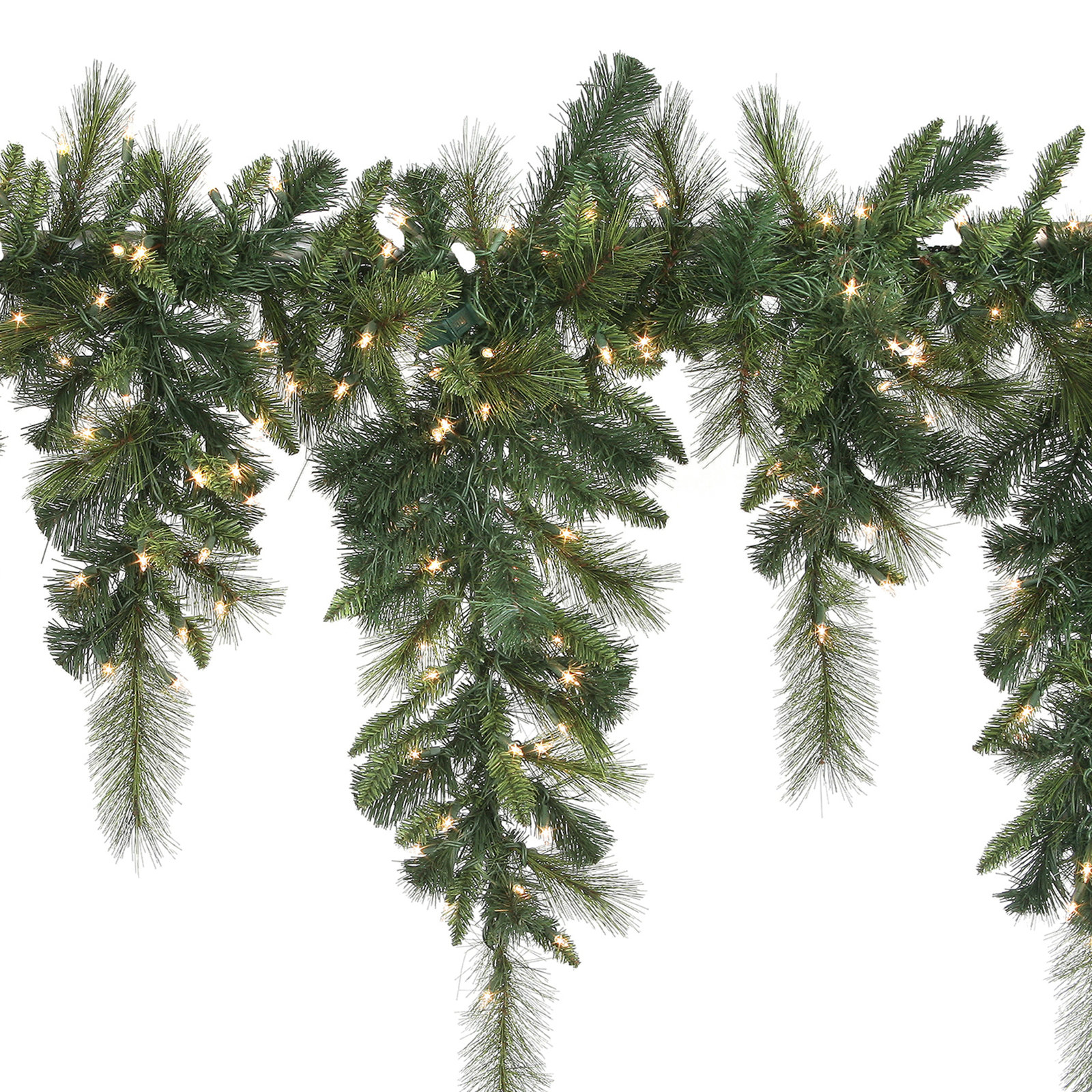 5' Lit Belgium Mix Icicle Garland
