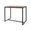 Ensemble de salle à manger rectangulaire à hauteur de bar 51,25 po pour 4 personnes-1911670167