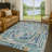 Machine Washable Indoor/Outdoor Chantille ACN2432 Casual Rug-546428808-546428802