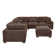 Arliz 7 - Piece 144" Wide Reversible Modular Corner Sectional with Ottoman