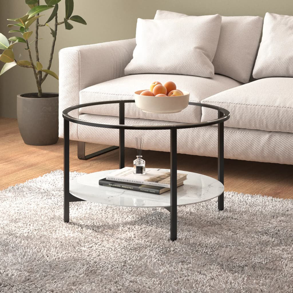 Ebern Designs Tea Table Tempered Glass