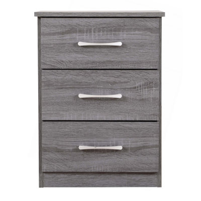 Contemporary Nightstand With Drawer