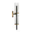  Applique murale 2 lumières Midland avec accents laiton chaud Midland