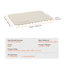 Tapis chauffant électrique chauffant avec plateau chauffant et contrôle de la température pour buffet