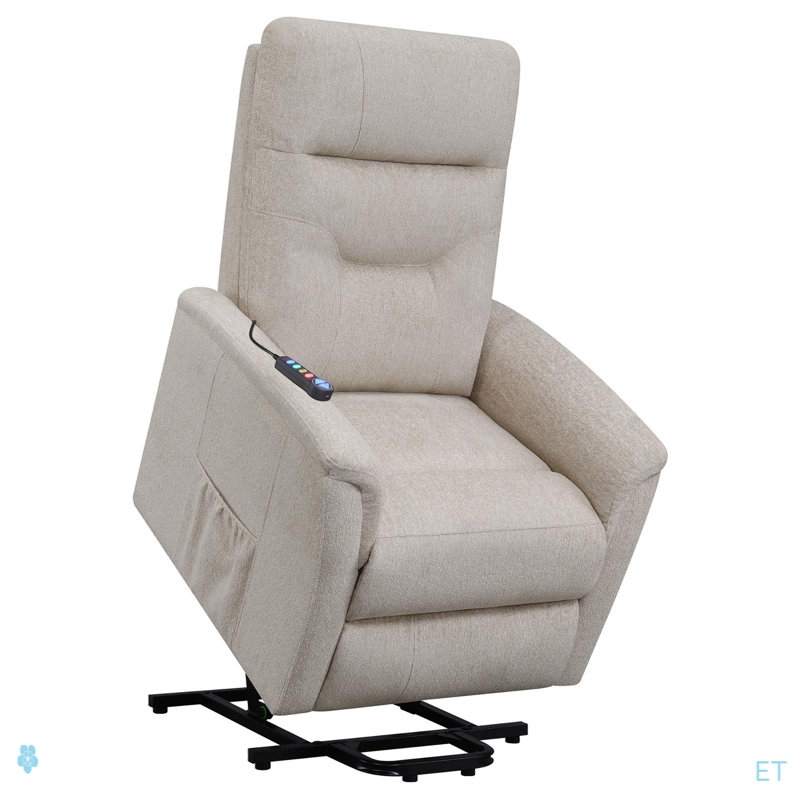 Fauteuil inclinable beige Beige