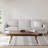 Sidney Solid Walnut Wood Rectangular Coffee Table, Mid-Century Modern-1944998580