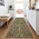 Premium Machine Washable Dahl AMF1085 Floral Rug