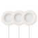 Inlight 2.75" Wide 3000K Dimmable LED Puck Lights Kit, Plug-in Installation
