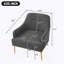 Chaise d'appoint moderne avec fauteuil rembourré-129859713