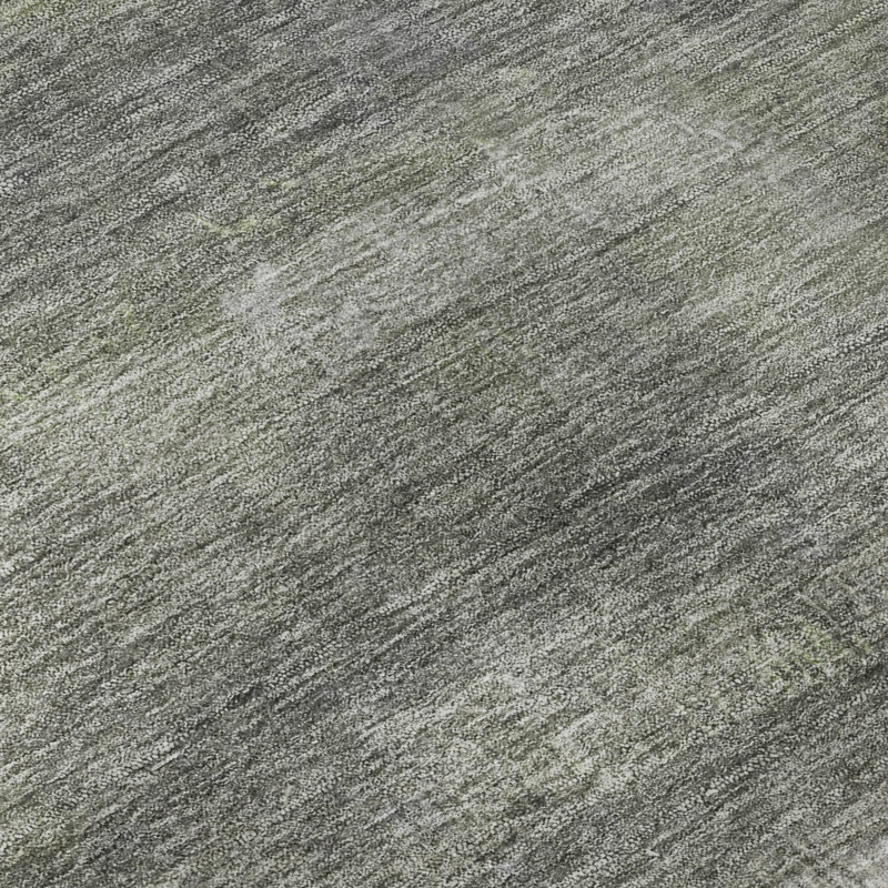 Premium Machine Washable Mayfield Abstract Rug, Fern, 5' x 7'6"