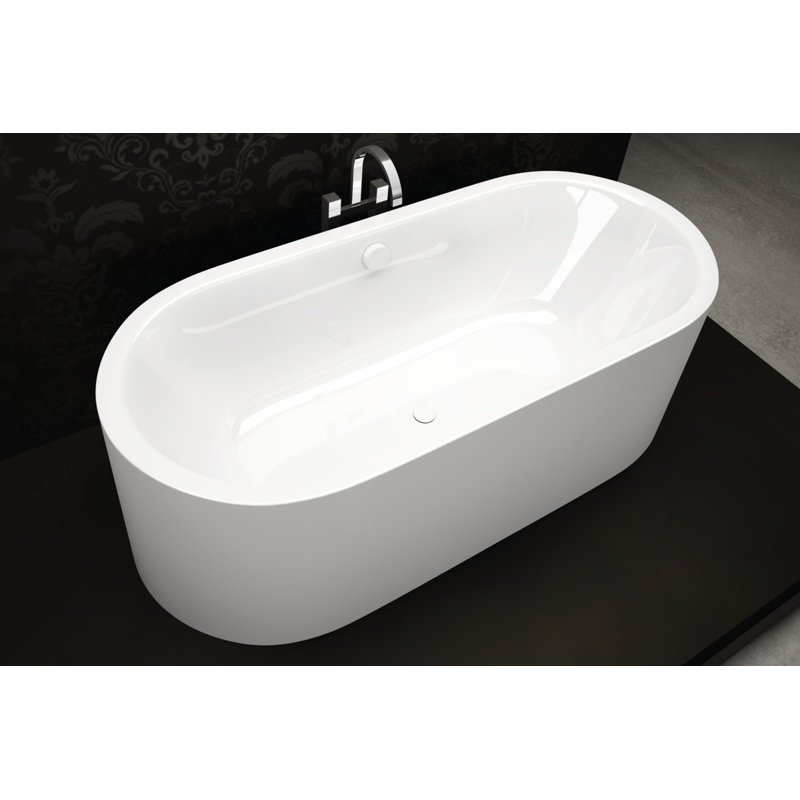 Baignoire de trempage autoportante 67 po. X 31 po. Centro Duo