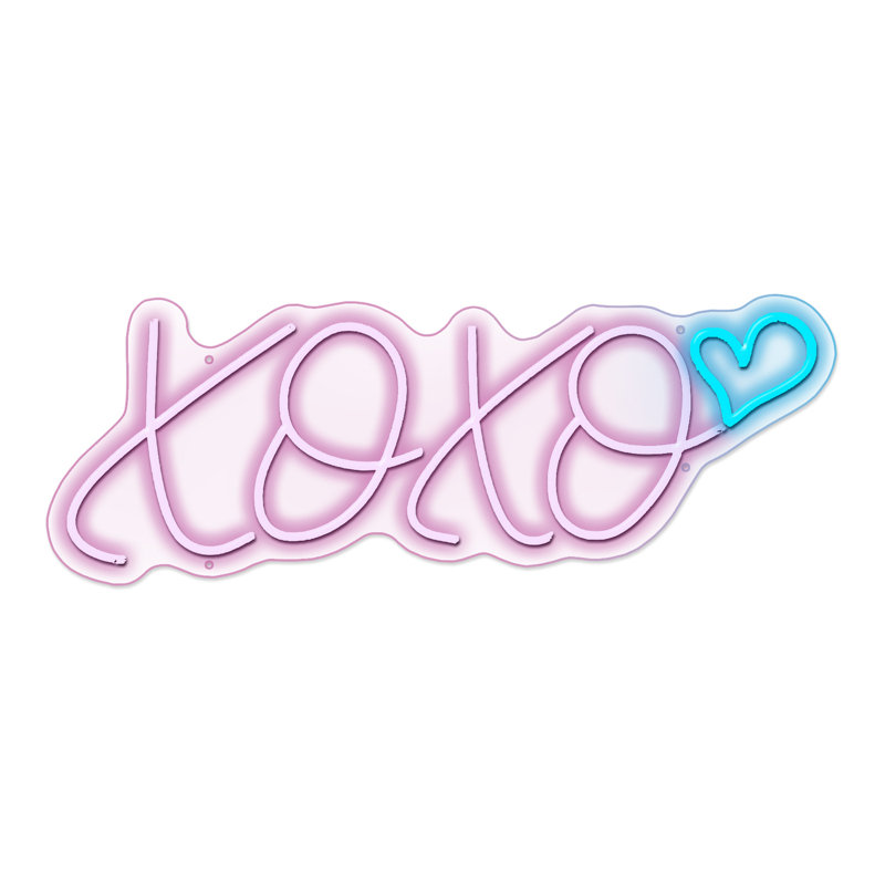 XOXO Neon Sign - 10" x 28"