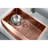33'' L Single Bowl Stainless Steel Kitchen Sink, Farmhouse Deep Sink-100021752