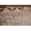 Tapis oriental ivoire en laine treillis 6 x 10