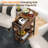 Flip Top Side Table With Charging Station, 3-Tier End Table With USB Ports And AC Outlet, Multi-Functional Small Side Table With Storage For Living Room And Bedroom-784456723