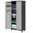 Metal Storage Cabinet With Wheels And Adjustable Shelves