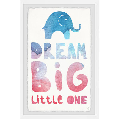 Criswell 'Dream Big Little One II' Framed Print