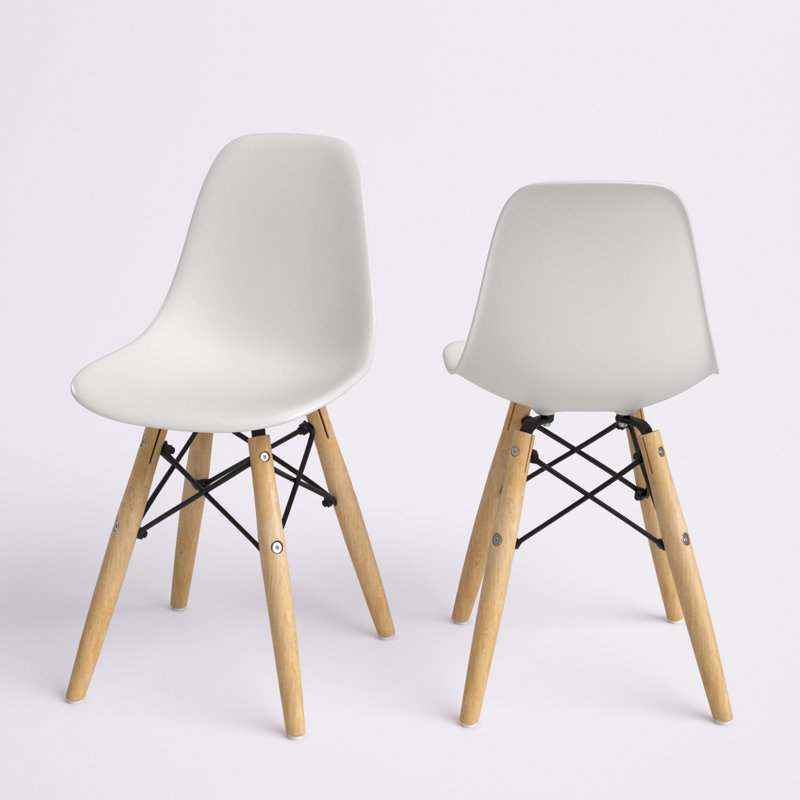 Chaise pour enfant Wyckoff, Blanc