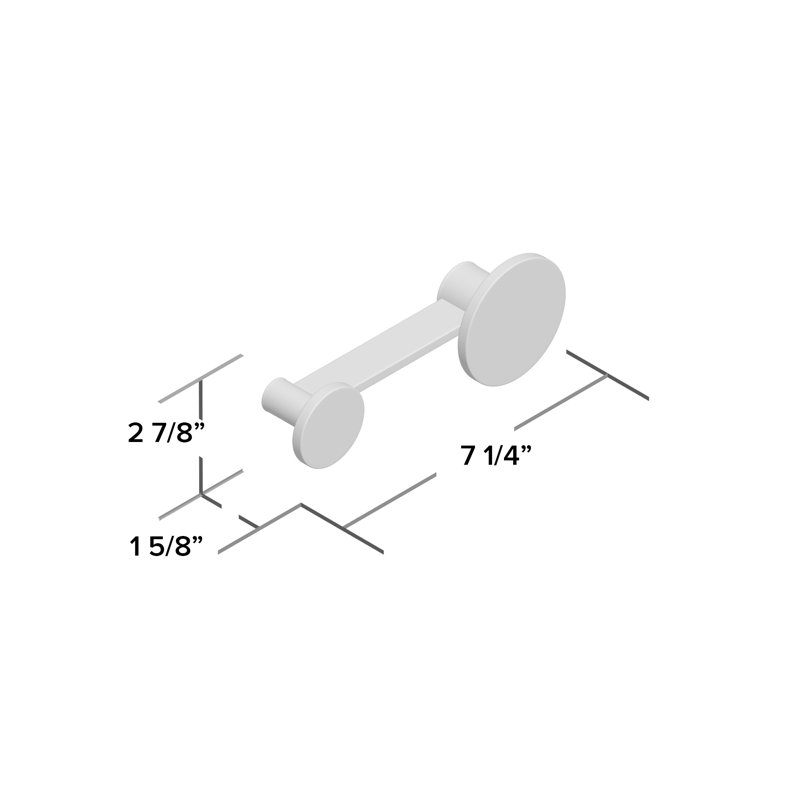 Afteroom Studio Wall Mounted Coat Rack, Powder Coated Black