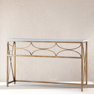 Diamond Console Table