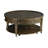 Millis Floor Shelf Coffee Table with Storage