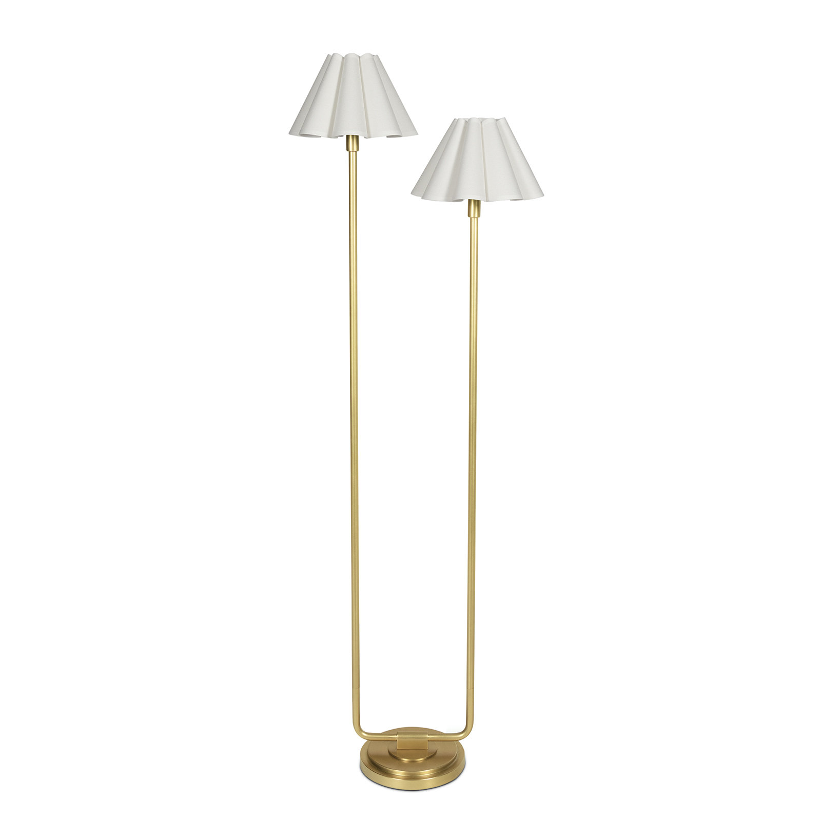 Regina Andrew Polly Floor Lamp with Scalloped Shade