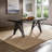 Cipolla Wood Finish 72"-90" Extendable Dining Table-630342283