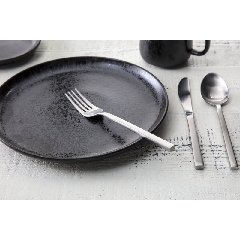 Fortessa Sound 10.5" Dinner Plate, Midnight Black