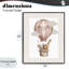 Giclée rose encadrée, dessin par Christine Simpson Art-981236568-981236569