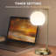 Lampe de table sans fil avec télécommande, RVB et 3 températures de couleur Rechargalbe