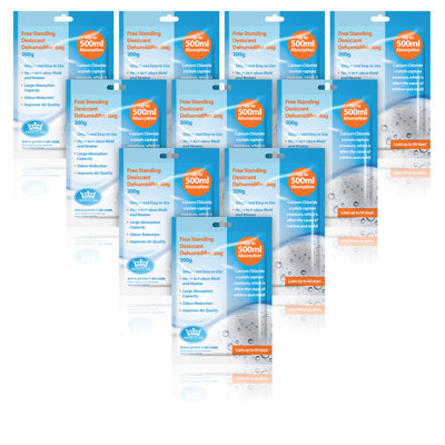 STANDING DEHUMIDIFIER BAG 200g (10Pack)