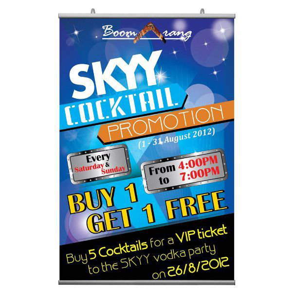 Poster Fast Set, 1.65" H x 24.41" W