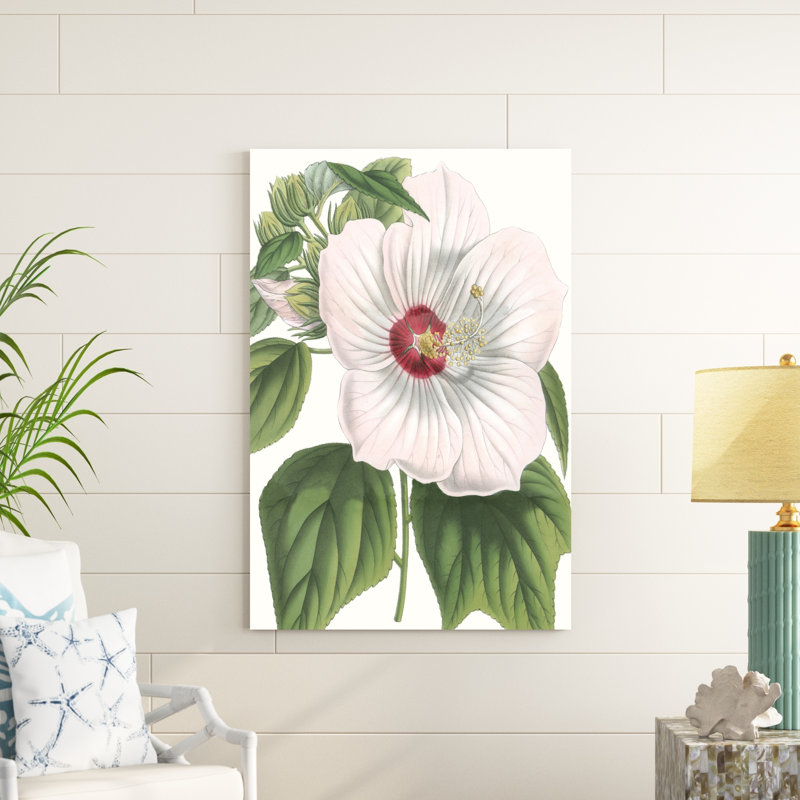 «Floral Beauty IV», peinture sur toile, H 48 po x l 32 po