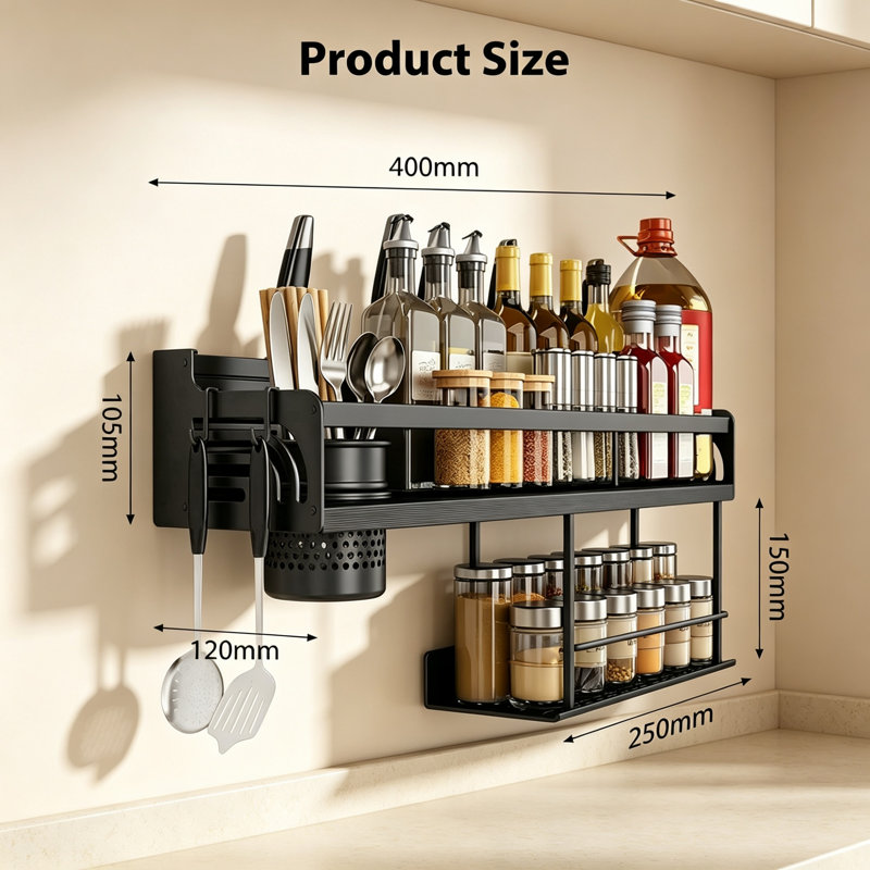 Wall Spice Rack
