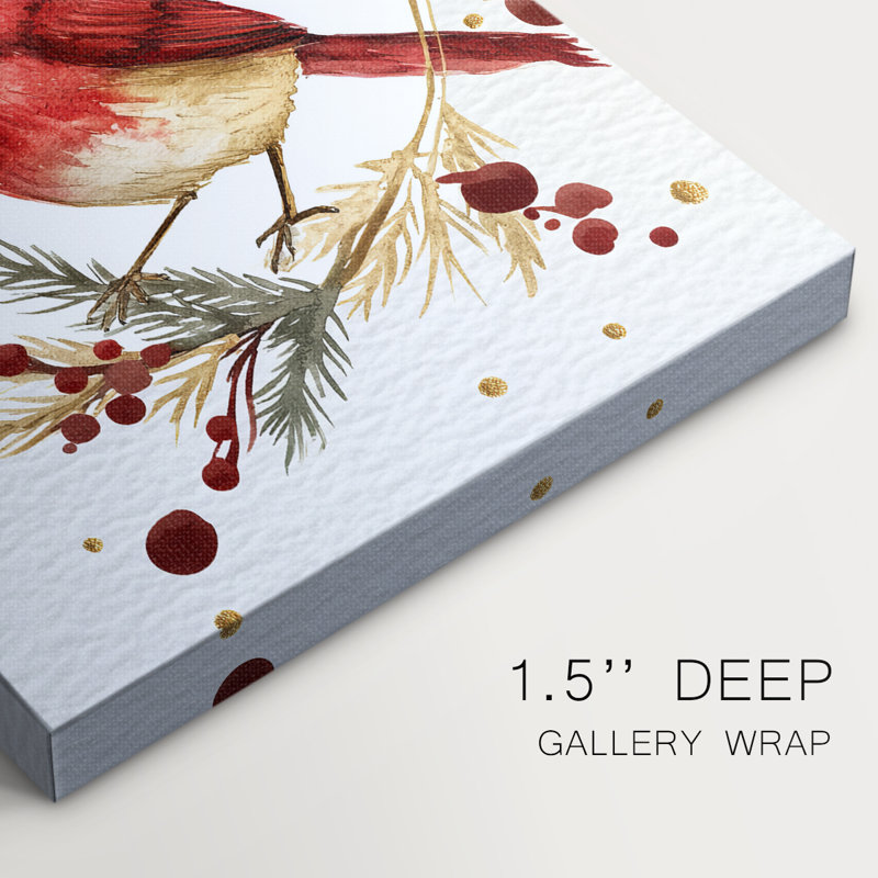 Art des Fêtes de Noël - Toile tendue avec châssis CMLXIX, H 24 po x l 16 po