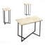 Ensemble de tables basses 3 pièces Contemporary Modern Modern-922121116