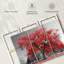 Arbre rouge - Ensemble de 3 toiles tendues-92828825