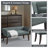 Alfordsville 49.5” Wide Upholstered Nailhead Bench-19601153