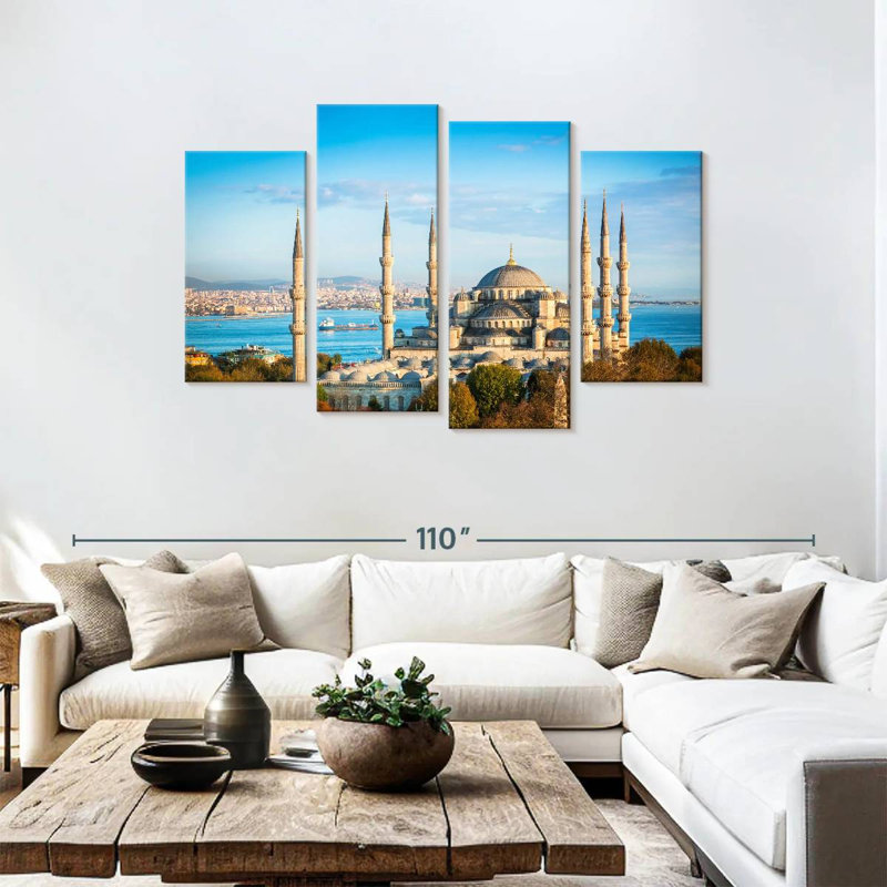 Nicci Mosque, 48" H x 75" W