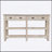 Galileo Cream Finish Console Table