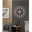Latt Metal Wall Clock