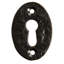 Hammer & Tongs - Octagonal Rim & Mortice Door Knob - W60mm - Black
