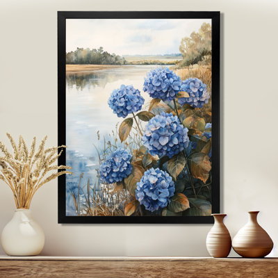 Hydrangeas par The Riverbank I - impressions sur toile florales