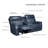 Liudgardas Triple-Motor Zero Gravity Reclining Couch Leather Sofa with USB & USB-C Charging-1428257591