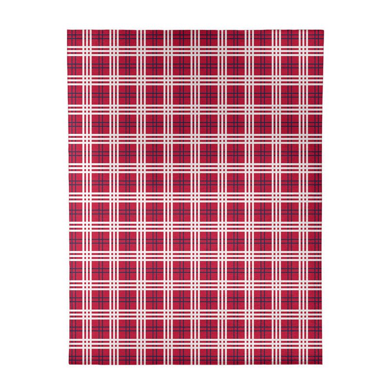 Tapis rouge à carreaux, Rectangle 8 pi x 10 pi
