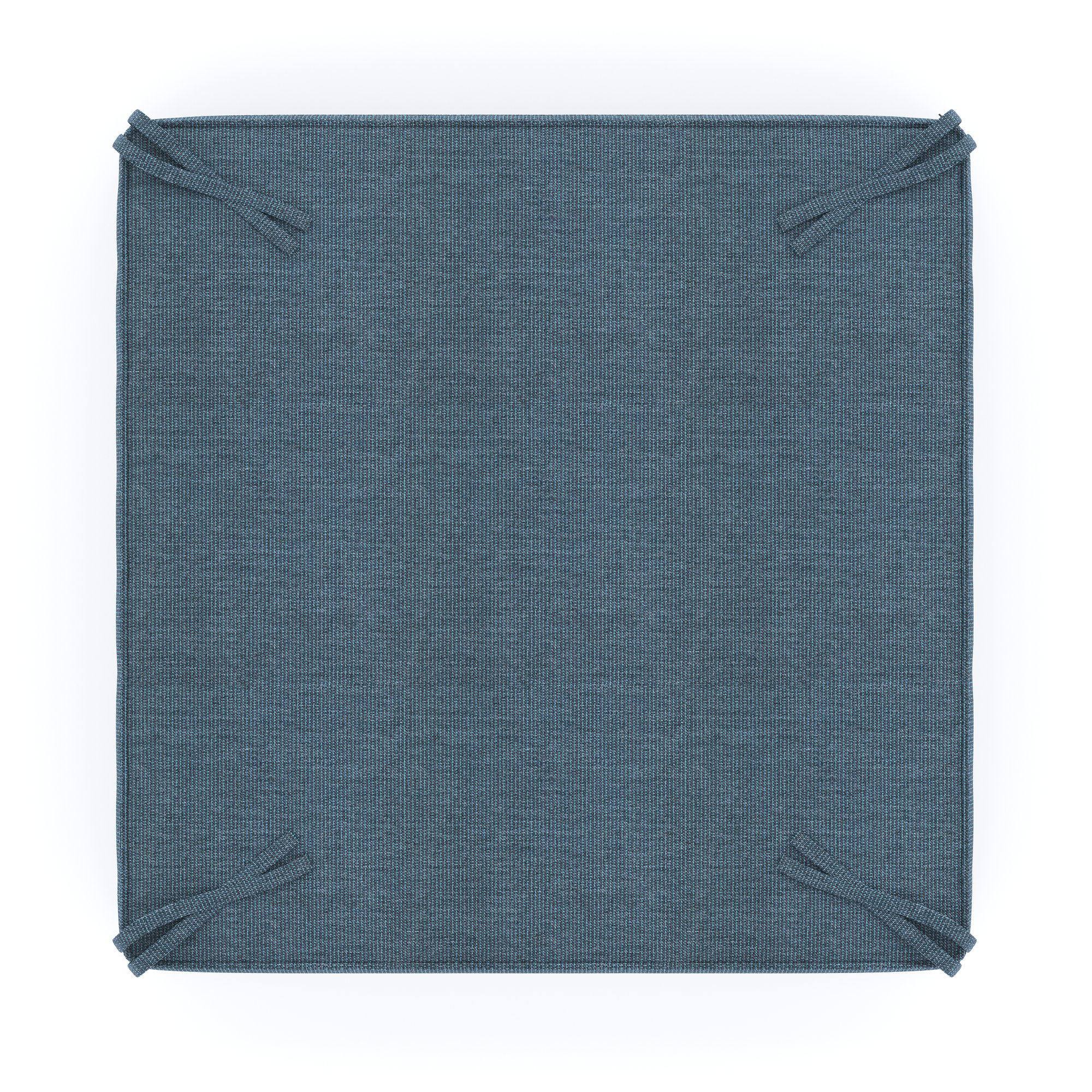 Sunbrella Outdoor Ottoman Cushion, Spectrum Denim Sunbrella®