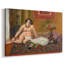 Nu assis avec un bol de fruits - Henri Matisse-Toile tendue avec châssis-c. Années 1920-1745517399