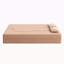 Canapé-lit moderne avec 2 coussins, canapé-lit convertible en velours côtelé rembourré de mousse, matelas pliant de 15 po pour le salon, lit d'invité, aucun assemblage requis-536043044